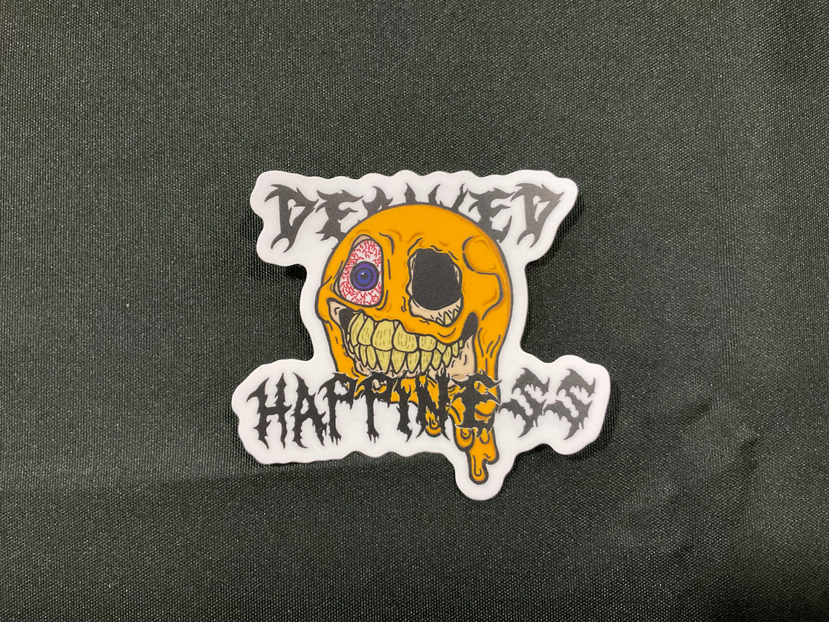 Decayed Happiness Logo - Sticker