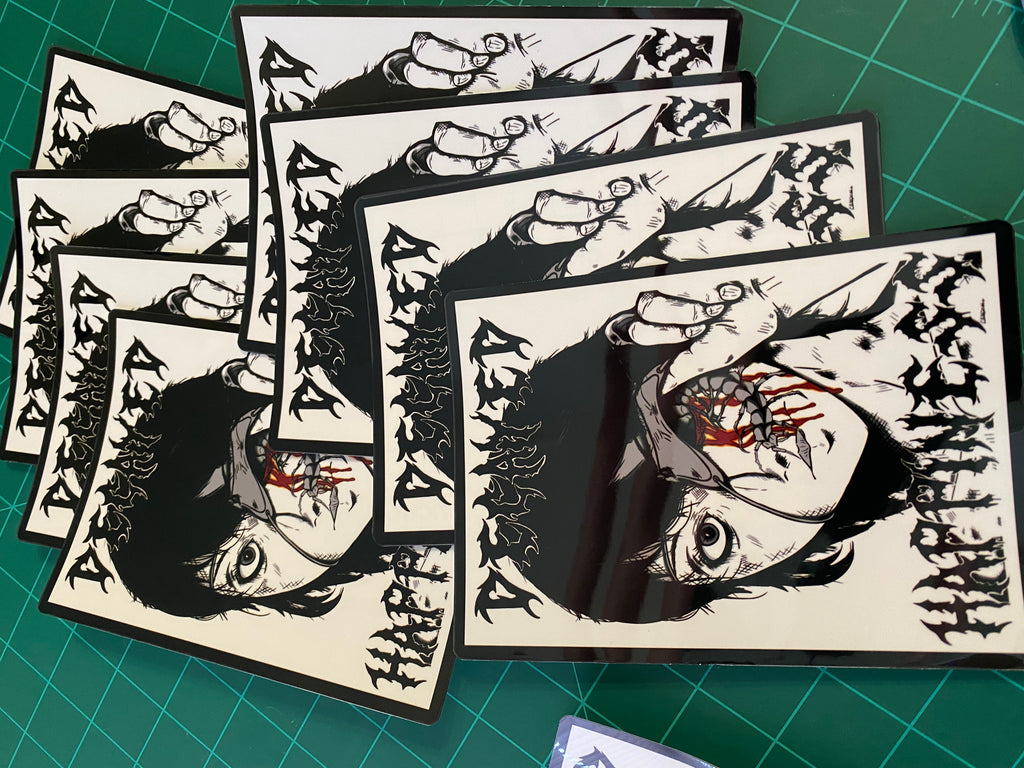 Centipede Anime Girl - Sticker