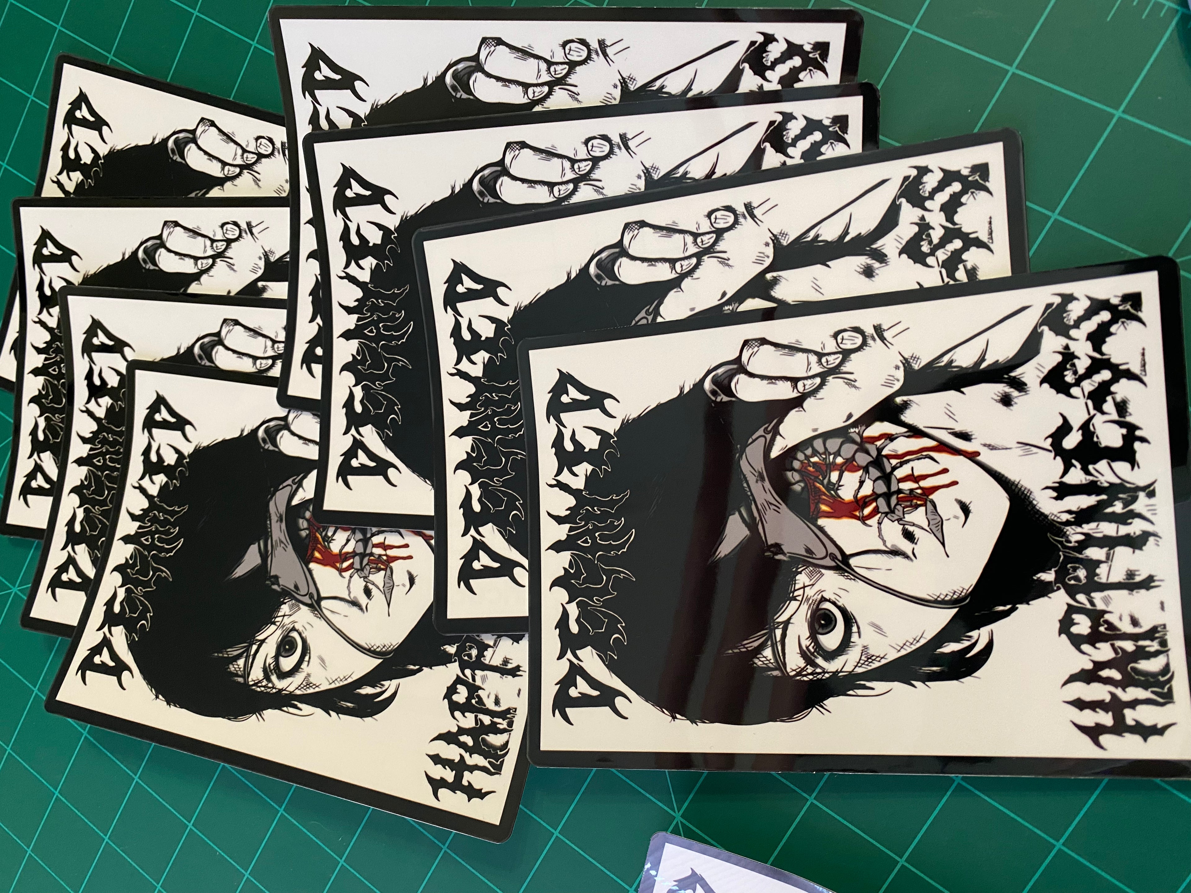 Centipede Anime Girl - Sticker