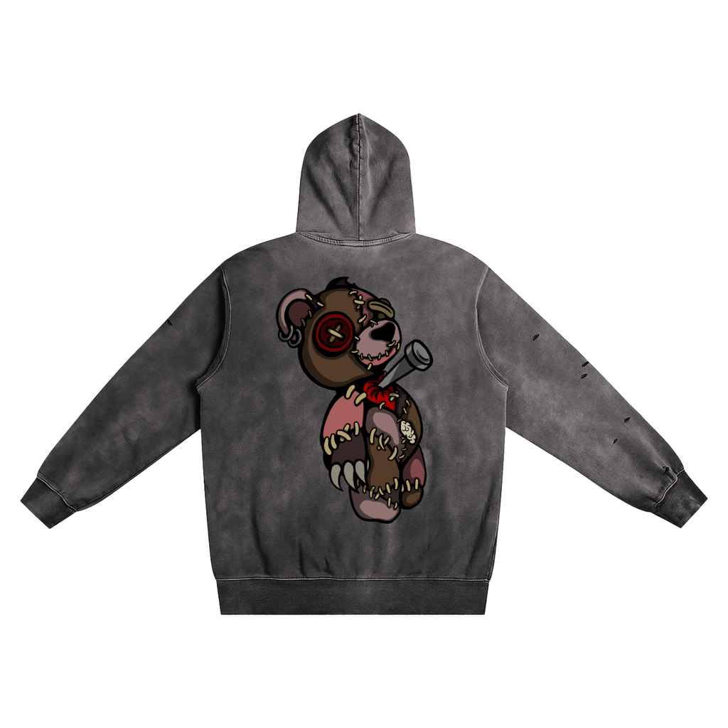 hoodie,Vodoo,Teddybear,Streetwear,Streetfashion,Edgy